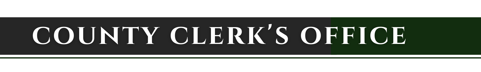 County Clerk's Office