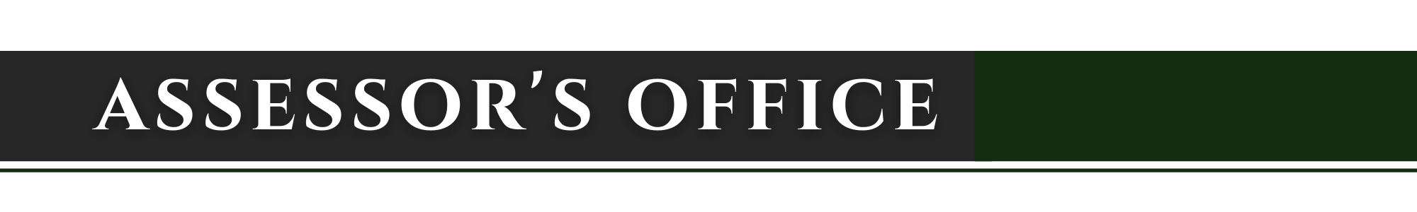 Assessor's Office