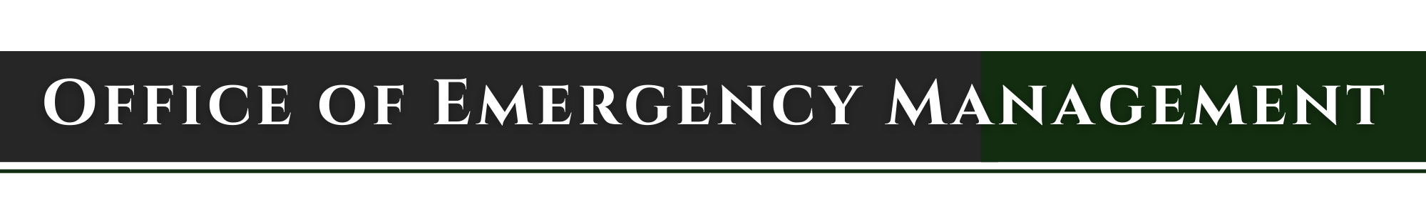 Office of Emergency Management